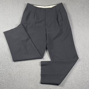 VTG Levi's Travelers Dress Slacks Pants 34x32 Fit (34x30.5) Gray Formal Business